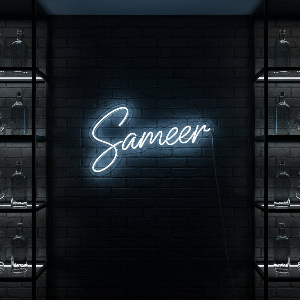 Single Name Neon Sign