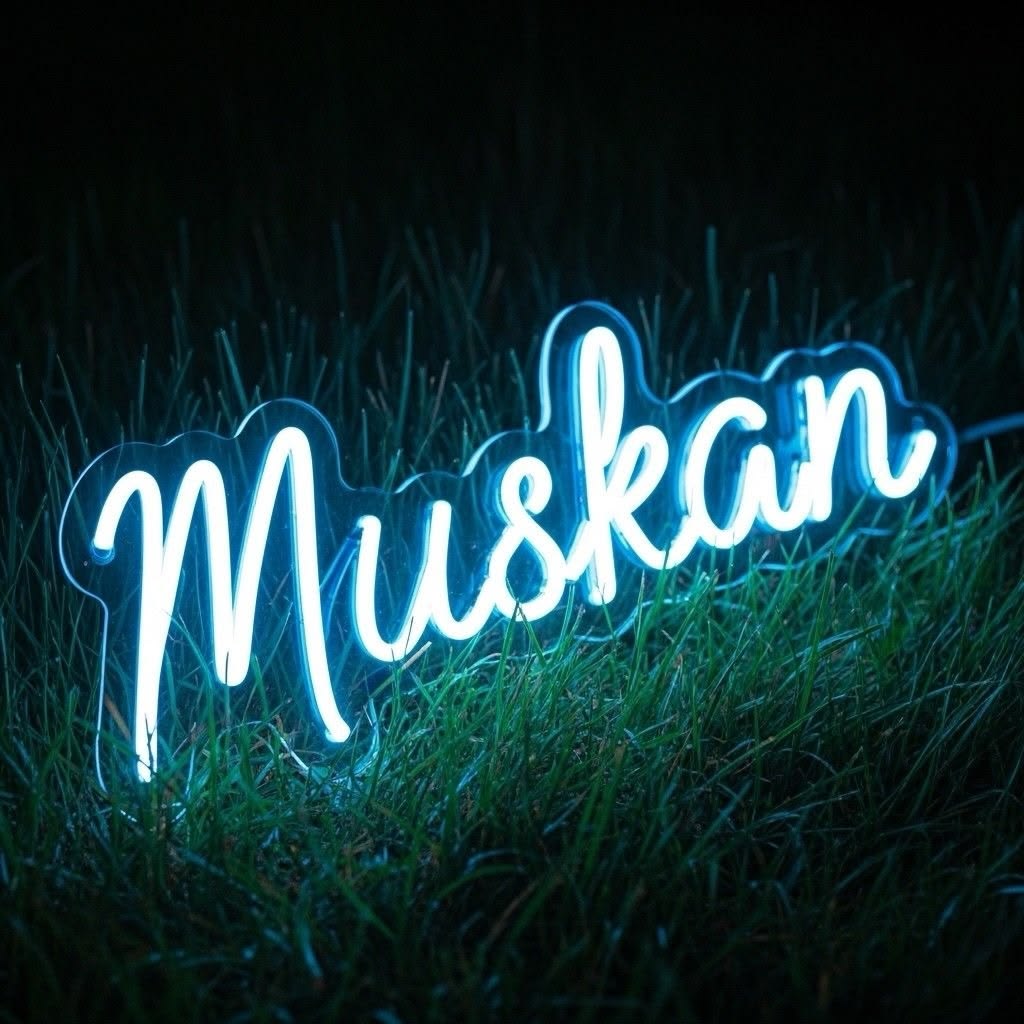 Single Name Neon Sign