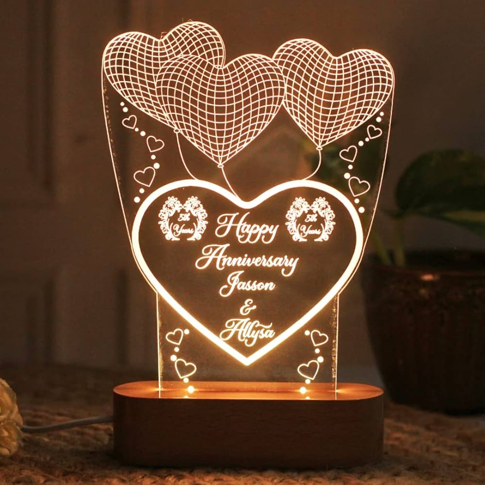 Customized Daily Journal LED Lamp