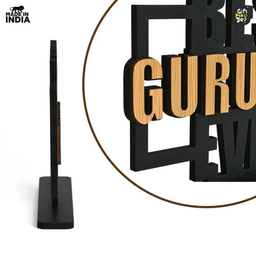 Teacher Day Wooden Decorative Table