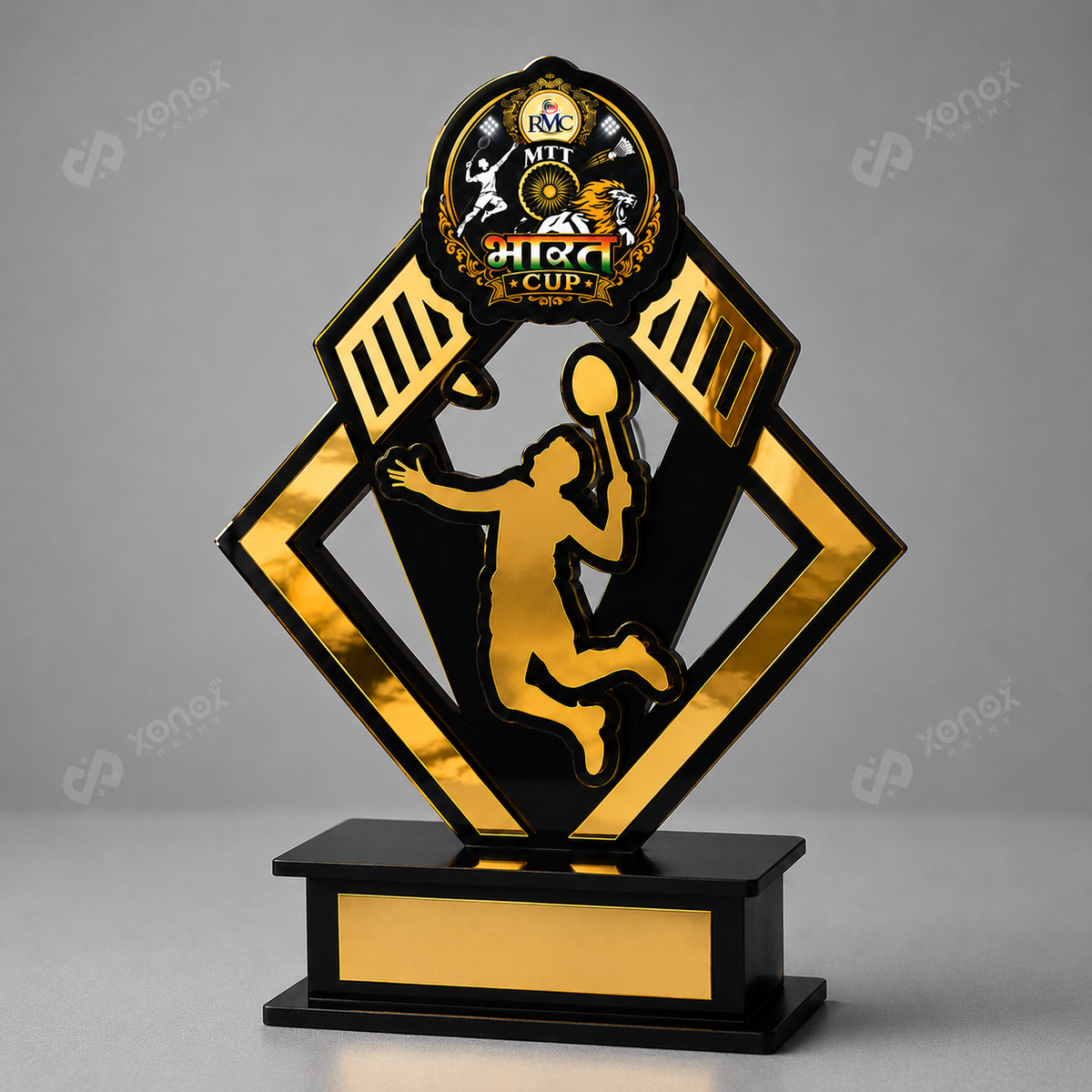 Premium Acrylic Badminton Memento