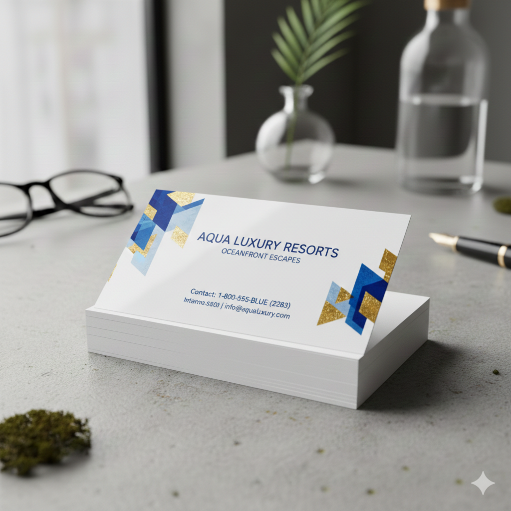 Glossy Visiting Cards