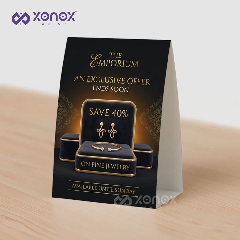 Table Tent Card
