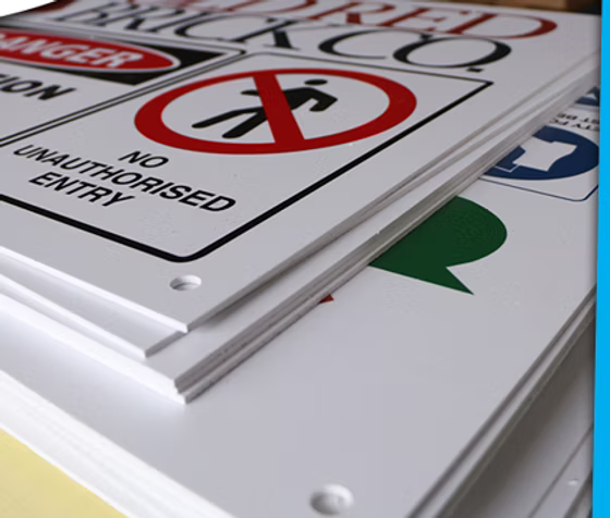 GST Foam Board Sign