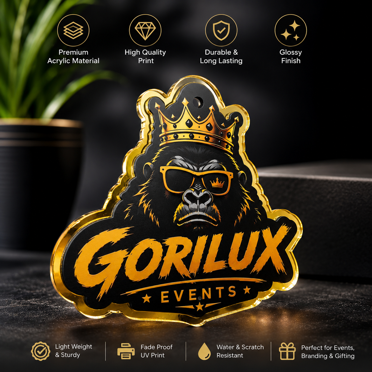 Custom Acrylic Logo Cutout